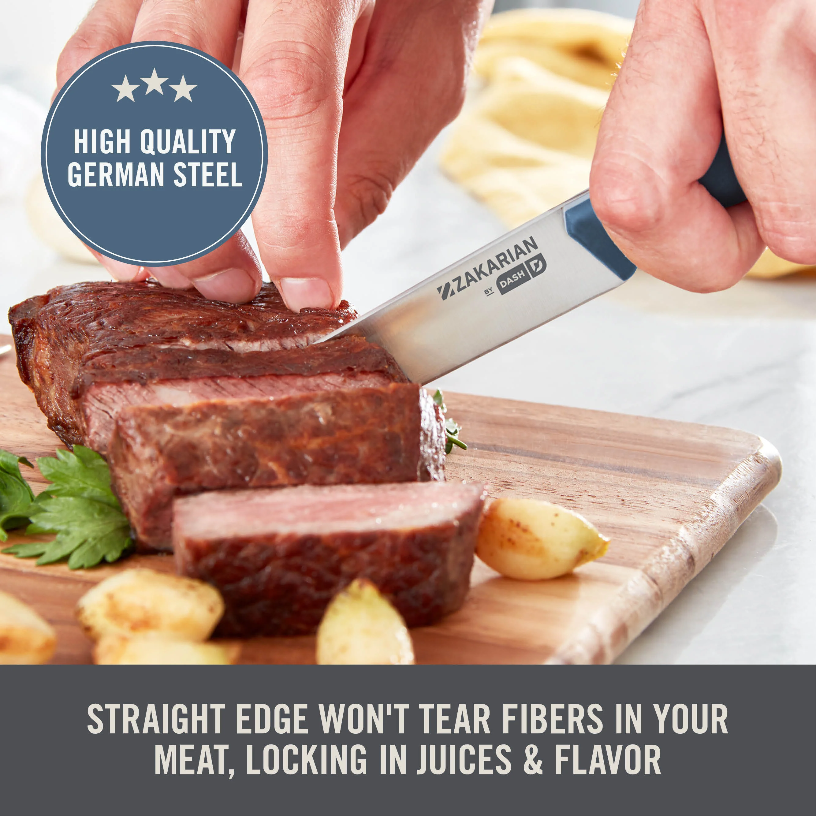 Zakarian by Dash 6 Piece Steak Knife Set - Image 8