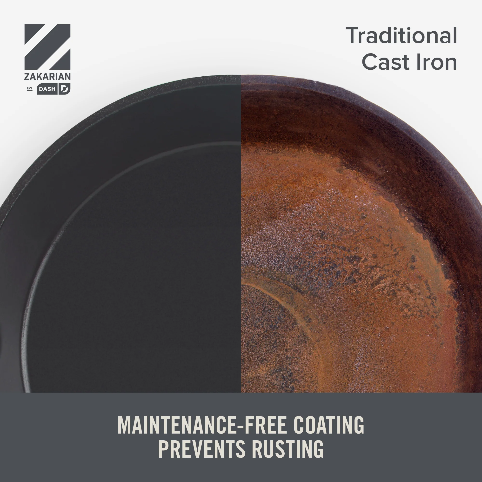 6 Qt. Nonstick Cast Iron Dutch Oven - Image 6