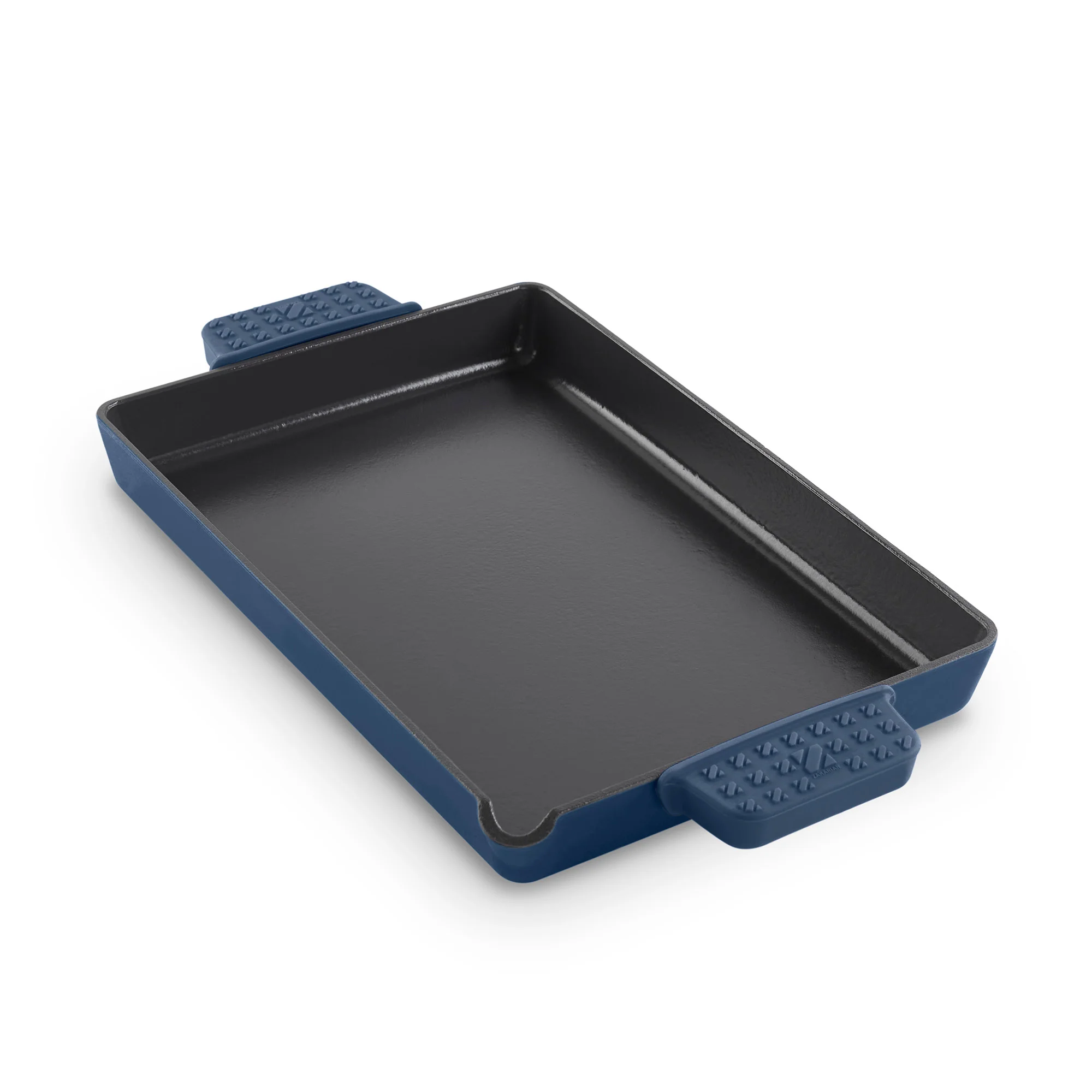 9"x13" Nonstick Cast Iron Pan with Pour Spout - Image 7
