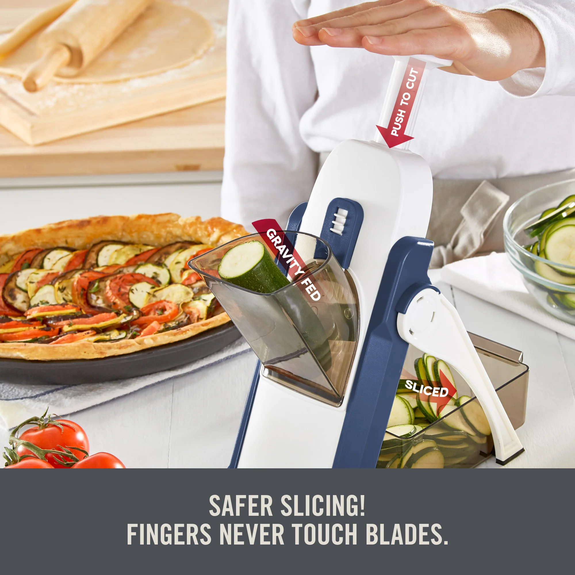 Zakarian by Dash Safe Slice® Mandoline - Image 8